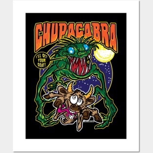 I'll Get Your Goat Chupacabra Posters and Art